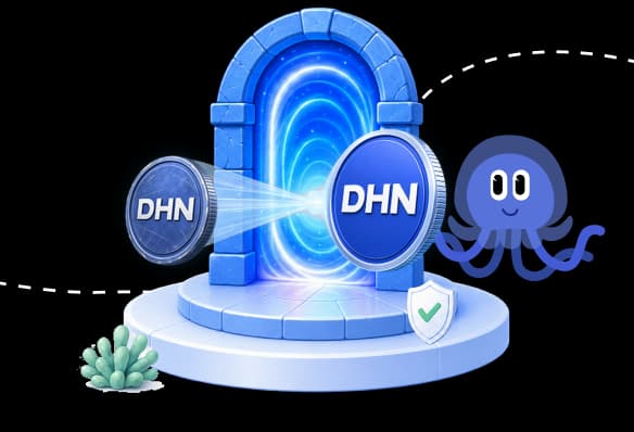 DHN token migration illustration