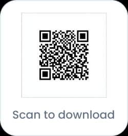 QR code to download app